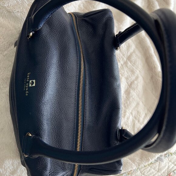 Kate Spade Hand Bag:  Shelby Grant Park in Dark Lapis - Picture 7 of 8